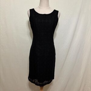 vintage lace mini dress